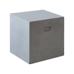 Σκαμπό Concrete Cubic Cement Grey Ε6203 37x37x40cm
