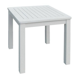 Τραπεζάκι Lugano White Acacia Ε222,2 45x45x45cm