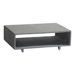 Τραπέζι Σαλονιού Concrete Cement Grey Ε6210 75x50x20cm