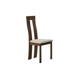 Καρέκλα Pella Beech/Beige Ε789,1 45x50x103cm Σετ 2τμχ Ξύλο,Ύφασμα