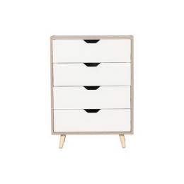 Συρταριέρα Alina Ε746,1 56x29x77cm Sonoma-White