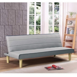 Καναπές - Κρεβάτι Biz Ε9438,1 167x75x70cm/167x87x32 Light Grey Ύφασμα