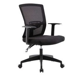 Πολυθρόνα Γραφείου BF2910 ΕΟ523,1 58x52x88/96cm Black