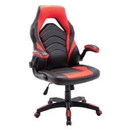 Πολυθρόνα Γραφείου Gaming BF7800 ΕΟ286,1 71x67x115/127cm Black-Red