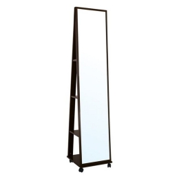 Καθρέπτης Δαπέδου Fisher Ε7191,1 39x39x176cm Walnut Ξύλο,Γυαλί