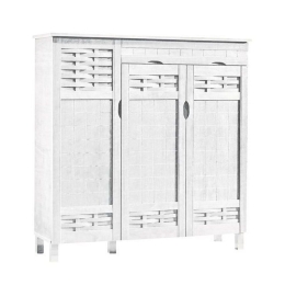 Παπουτσοθήκη - Ντουλάπι Ε8377,3 115x38x119cm White Mdf