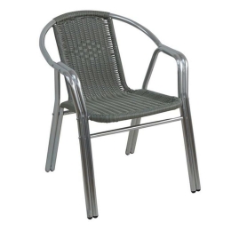 Πολυθρόνα Κήπου Polo-II Ε253,1 58x57x76cm Grey