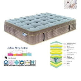 Στρώμα Ε2058,6 Pocket Spring 5-Zone 180x200x(38/36)cm King Size