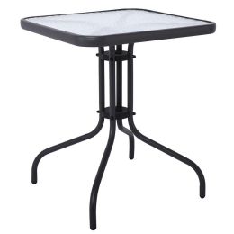Τραπέζι Κήπου Baleno Ε2407,1 70x70x70cm Anthracite