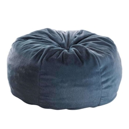 Πουφ Tico Luxury Ε016,1 80x80x76cm Anthracite