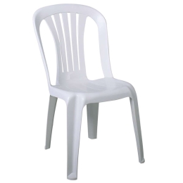Καρέκλα Iride Ε369 Στοιβαζόμενη 48x55x84cm Abs White
