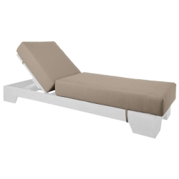 Μαξιλάρι Ξαπλώστρας Verano Ε226,Μ3 B' Water Repellent 208(76+132)x69/20cm Cappuccino