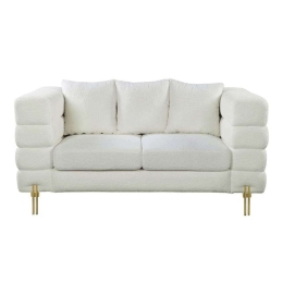 Καναπές Διθέσιος Morris Ε9600,21 160x84x76cm White