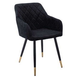 Πολυθρόνα Rena ΕΜ785,4 53x59x85cm Black