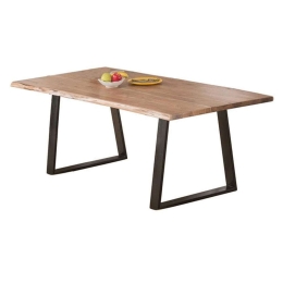 Τραπέζι Lizard-W ΕΑ7110,W 180x90x78cm Natural-Black