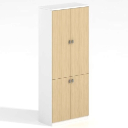 Ντουλάπα Γραφείου Thesis ΕΟ922 80x40x200cm White-Beech