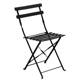 Καρέκλα Πτυσσόμενη Ζαππείου Ε5174,5 40x51x77cm Black