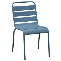 Καρέκλα Στοιβαζόμενη Brio Ε543,2 48x59x79cm Blue