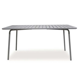 Τραπέζι Κήπου Brio Slat Ε546,1 160x90x73cm Grey