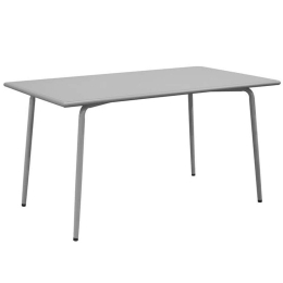Τραπέζι Κήπου Brio Flat Ε548,1 140x80x73cm Grey