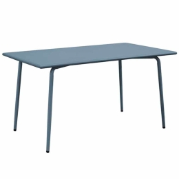 Τραπέζι Κήπου Brio Flat Ε548,2 140x80x73cm Blue