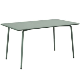 Τραπέζι Κήπου Brio Flat Ε548,3 140x80x73cm Green
