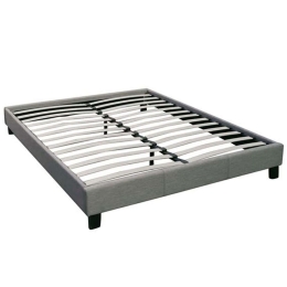 Υπόστρωμα-Κρεβάτι Wilton (Για Στρώμα 160x200cm) Ε2015,2LG 167x211x29cm K/D Grey Διπλό