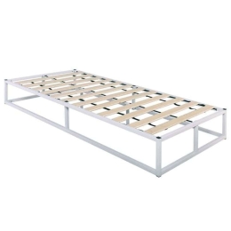 Υπόστρωμα-Κρεβάτι (Για Στρώμα 90x200cm) Ε8017,2 200x90x24cm White Μονό