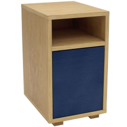 Κομοδίνο Slim SLIMBST15 30x40x52,5cm Navy Blue