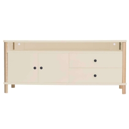 Έπιπλο Τηλεόρασης Ashme ASHMETV2 140x45x60cm Chalk White