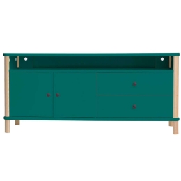 Έπιπλο Τηλεόρασης Ashme ASHMETV10 140x45x60cm Sea Green