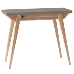 Τραπέζι Επεκτεινόμενο Envelope ENVELOPEEXT7 90x45x76/90x90x74,8cm Clay Mdf,Ξύλο