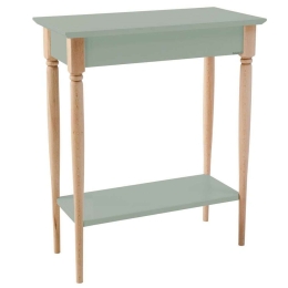 Κονσόλα Mamo S MAMOCSBE17 65x35x74cm Sage Green-Beech Mdf,Ξύλο