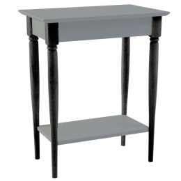 Κονσόλα Mamo S MAMOCSBL6 65x35x74cm Concrete-Black Mdf,Ξύλο
