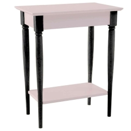 Κονσόλα Mamo S MAMOCSBL9 65x35x74cm Pink-Black Mdf,Ξύλο