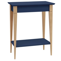 Κονσόλα Mimo S MIMOCSBE15 65x35x74cm Navy Blue-Beech Mdf,Ξύλο