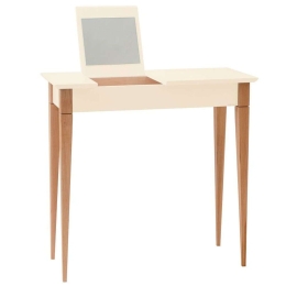 Τουαλέτα Με Καθρέπτη Mimo S MIMOTSBE2 65x35x74cm Chalk White-Beech