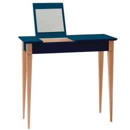Τουαλέτα Με Καθρέπτη Mimo S MIMOTSBE14 65x35x74cm Petrol Blue-Beech