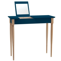 Τουαλέτα Με Καθρέπτη Mamo S MAMOTSBE14 65x35x74cm Petrol Blue-Beech