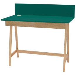 Γραφείο Luka LUKA2DOFASH10 110x50x75cm Natural-Sea Green