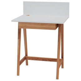 Γραφείο Luka LUKA1DOFOAK8 65x50x75cm Oak-Pearl Grey