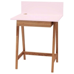 Γραφείο Luka LUKA1DOFOAK9 65x50x75cm Oak-Pink