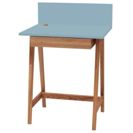 Γραφείο Luka LUKA1DOFOAK13 65x50x75cm Oak-Light Blue