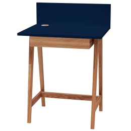 Γραφείο Luka LUKA1DOFOAK15 65x50x75cm Oak-Navy Blue