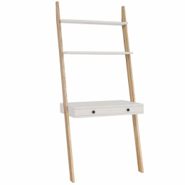 Γραφείο Ladder Leno LENOO8 79x49x183cm Pearl Grey