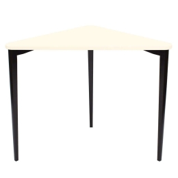 Γραφείο Γωνιακό Naja NAJAOBL2 114x85x75cm Chalk White-Black