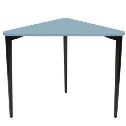 Γραφείο Γωνιακό Naja NAJAOBL13 114x85x75cm Light Blue-Black