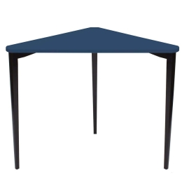 Γραφείο Γωνιακό Naja NAJAOBL15 114x85x75cm Navy Blue-Black