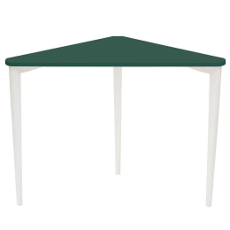 Γραφείο Γωνιακό Naja NAJAOWH10 114x85x75cm Sea Green-White