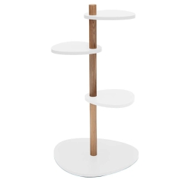 Ραφιέρα Δαπέδου Magla MAGLAS1 55,5x50x91,2cm White